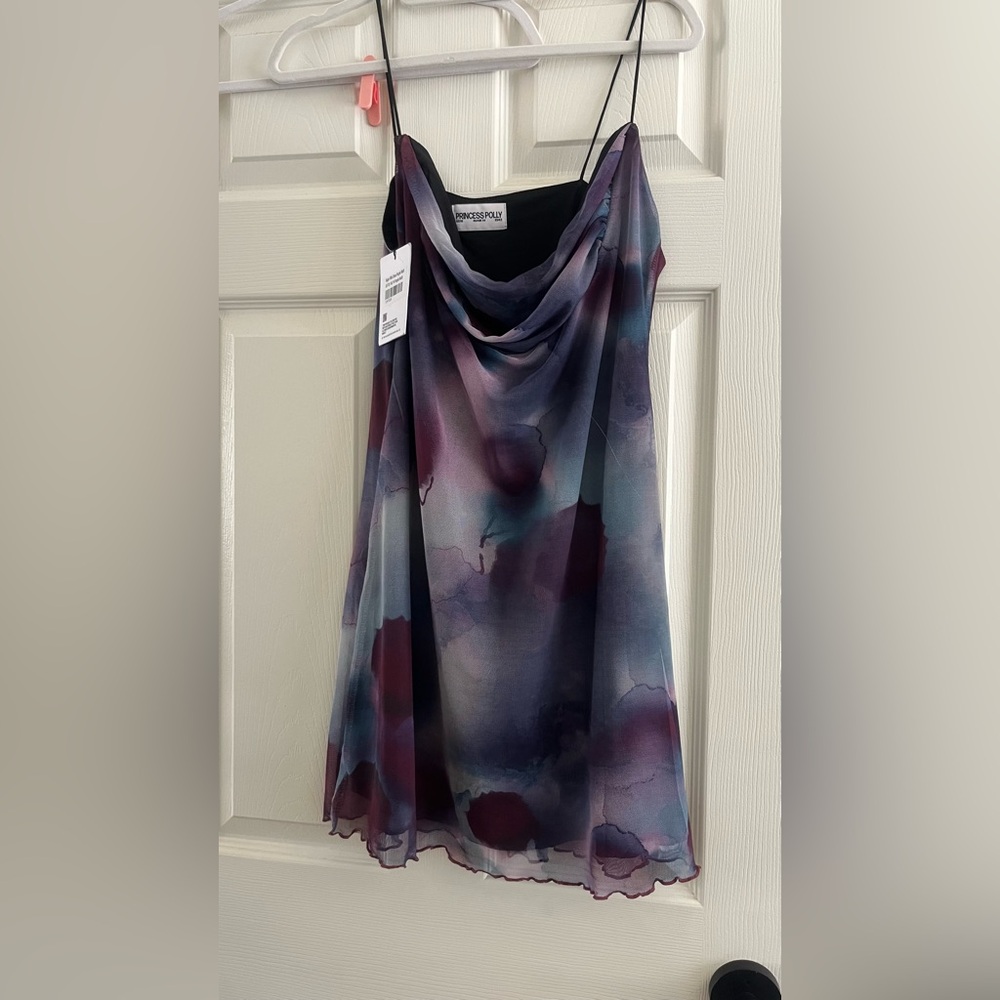 Princess Polly Purple and Blue Mini Dress
